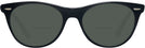 Round Black Ray-Ban 2185V Bifocal Reading Sunglasses View #2