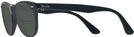 Round Black Ray-Ban 2185V Bifocal Reading Sunglasses View #3
