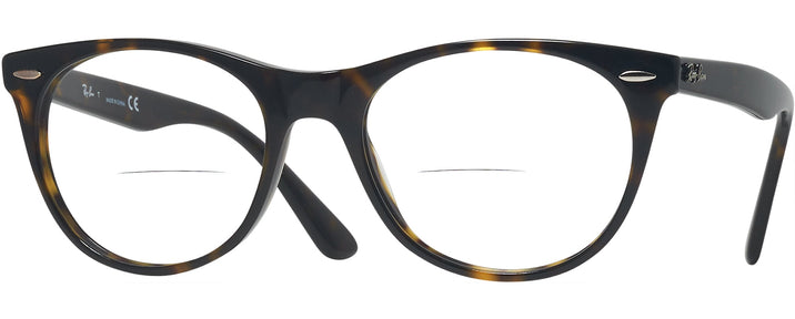 Cat Eye Havana Ray-Ban 2185VL Bifocal View #1