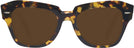 Cat Eye Yellow Havana Ray-Ban 2186 Progressive Reading Sunglasses View #2