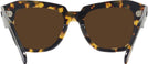 Cat Eye Yellow Havana Ray-Ban 2186 Progressive Reading Sunglasses View #4