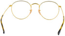 Round Gold Ray-Ban 3447V Computer Style Progressive View #4