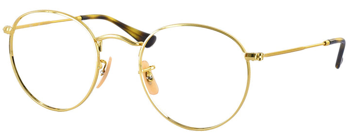  Gold Ray-Ban 3447V Single Vision Full Frame View #1