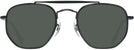 Aviator Black Ray-Ban 3648M Progressive Reading Sunglasses View #2