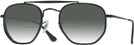 Aviator Black Ray-Ban 3648M w/ Gradient Bifocal Reading Sunglasses View #1