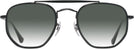Aviator Black Ray-Ban 3648M w/ Gradient Progressive No-Line Reading Sunglasses View #2