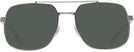 Aviator,Square Gunmetal Ray-Ban 3699 Bifocal Reading Sunglasses View #2