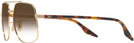 Aviator,Square Gold Ray-Ban 3699 w/ Gradient Bifocal Reading Sunglasses View #3
