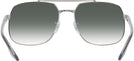 Aviator,Square Gunmetal Ray-Ban 3699 w/ Gradient Progressive Reading Sunglasses View #4