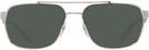 Aviator,Rectangle Silver Ray-Ban 3701 Progressive Reading Sunglasses View #2