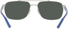 Aviator,Rectangle Silver Ray-Ban 3701 Progressive Reading Sunglasses View #4