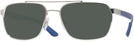 Aviator,Rectangle Silver Ray-Ban 3701 Progressive Reading Sunglasses View #1