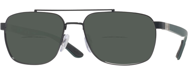 Aviator,Rectangle Black Ray-Ban 3701 Bifocal Reading Sunglasses View #1