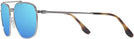 Aviator Gunmetal Ray-Ban 3708 w/ Mirror Progressive Reading Sunglasses View #3