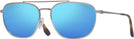 Aviator Gunmetal Ray-Ban 3708 w/ Mirror Progressive Reading Sunglasses View #1