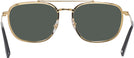 Aviator Black On Gold Ray-Ban 3708 Progressive Reading Sunglasses View #4
