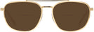 Aviator Gold Ray-Ban 3708 Bifocal Reading Sunglasses View #2