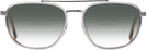 Aviator Gunmetal Ray-Ban 3708 w/ Gradient Bifocal Reading Sunglasses View #2