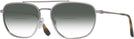 Aviator Gunmetal Ray-Ban 3708 w/ Gradient Bifocal Reading Sunglasses View #1