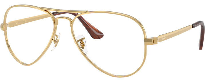 Aviator Arista Gold Ray-Ban 3925 Progressive No-Lines View #1