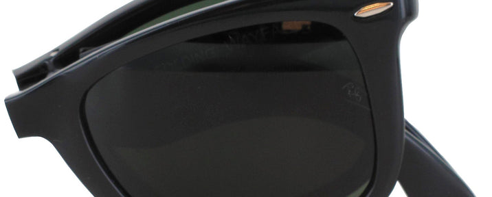Wayfarer Black Crystal Ray-Ban 4105 Sunglasses View #1