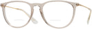 Round TRANPARENT LIGHT BROWN/GRADIENT BROWN Ray-Ban 4171 Bifocal View #1