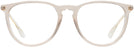 Round TRANPARENT LIGHT BROWN/GRADIENT BROWN Ray-Ban 4171 Single Vision Full Frame View #2