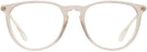 Round TRANPARENT LIGHT BROWN/GRADIENT BROWN Ray-Ban 4171 Single Vision Full Frame View #2