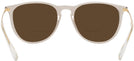 Round TRANPARENT LIGHT BROWN/GRADIENT BROWN Ray-Ban 4171 Bifocal Reading Sunglasses View #4
