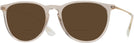 Round TRANPARENT LIGHT BROWN/GRADIENT BROWN Ray-Ban 4171 Bifocal Reading Sunglasses View #1