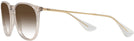 Round TRANPARENT LIGHT BROWN/GRADIENT BROWN Ray-Ban 4171 View #3