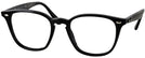 Square Black Ray-Ban 4258 Single Vision Full Frame View #1