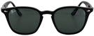Square Black Ray-Ban 4258 Sunglasses View #2