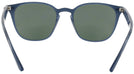 Square Opal Azure Ray-Ban 4258 Progressive Reading Sunglasses View #4