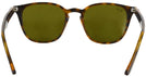 Square Shiny Havana Ray-Ban 4258 Sunglasses View #4