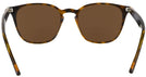 Square Shiny Havana Ray-Ban 4258 Progressive Reading Sunglasses View #4