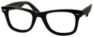 Wayfarer Shiny Black Ray-Ban 4340V Computer Style Progressive View #1
