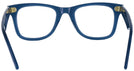 Wayfarer Blue Ray-Ban 4340V Progressive No-Lines View #4