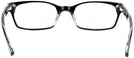 Rectangle Black on Transparent Ray-Ban 5150 Bifocal View #4