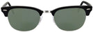ClubMaster Shiny Black Ray-Ban 5154L Clubmaster Optics Progressive Reading Sunglasses View #2