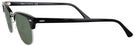 ClubMaster Shiny Black Ray-Ban 5154L Clubmaster Optics Bifocal Reading Sunglasses View #3