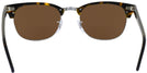 ClubMaster Dark Havana Ray-Ban 5154L Clubmaster Optics Bifocal Reading Sunglasses View #4