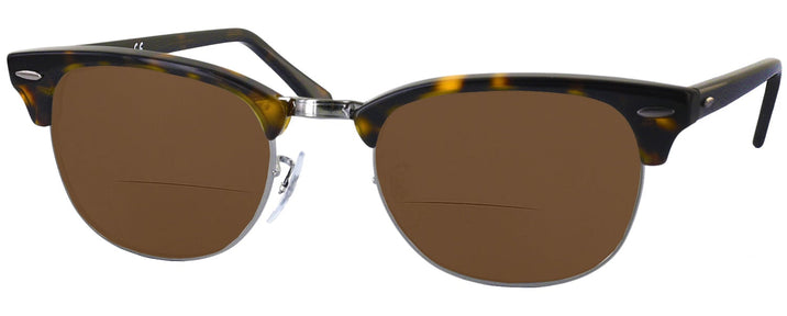 ClubMaster Dark Havana Ray-Ban 5154L Clubmaster Optics Bifocal Reading Sunglasses View #1