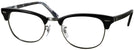 ClubMaster Black On Text Camuflage Ray-Ban 5154L Clubmaster Optics Single Vision Full Frame View #1