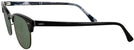 ClubMaster Black On Text Camuflage Ray-Ban 5154L Clubmaster Optics Bifocal Reading Sunglasses View #3