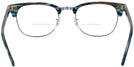 ClubMaster Stripped Blue/Grey Ray-Ban 5154L Clubmaster Optics Bifocal View #4