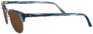 ClubMaster Stripped Blue/Grey Ray-Ban 5154L Clubmaster Optics Bifocal Reading Sunglasses View #3