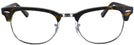 ClubMaster Dark Havana Ray-Ban 5154L Clubmaster Optics Single Vision Full Frame View #2