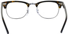 ClubMaster Dark Havana Ray-Ban 5154L Clubmaster Optics Computer Style Progressive View #4