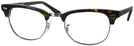 ClubMaster Dark Havana Ray-Ban 5154 Single Vision Full Frame View #1